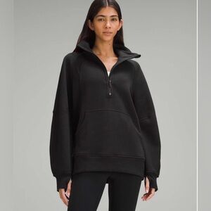 Lululemon Scuba Oversized Funnel-Neck Half Zip *Long